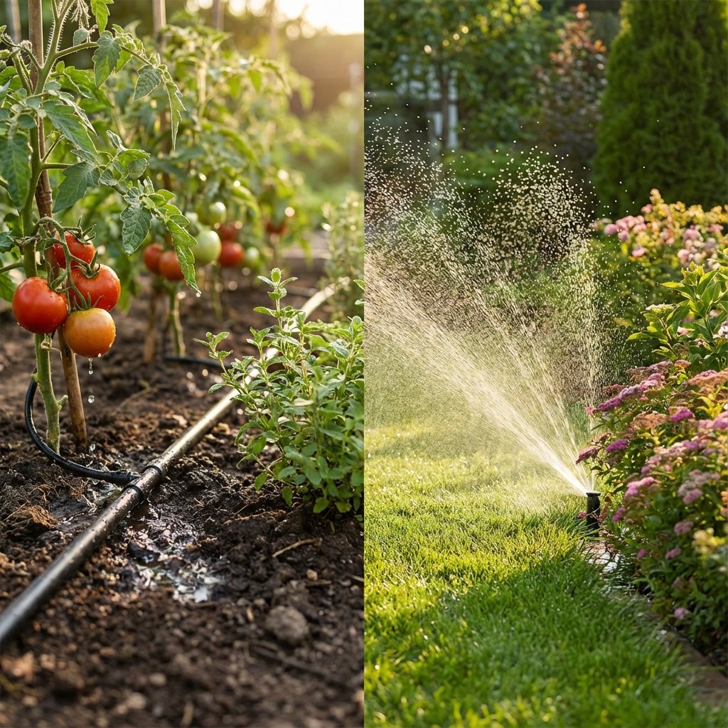 Damlama Sulama vs Yağmurlama Karşılaştırma