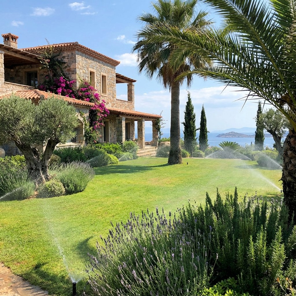 İzmir Otomatik Sulama Rehberi 2026 - Profesyonel Bahçe Sulama